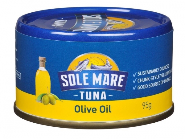 Sole Mare Tuna In Olive Oil 95g