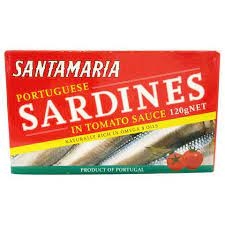 Santamaria Sardines Tomato 120g