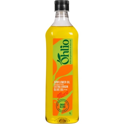 Ohlio Sunflower & Extra Virgin Olive Oil Blend 1lt