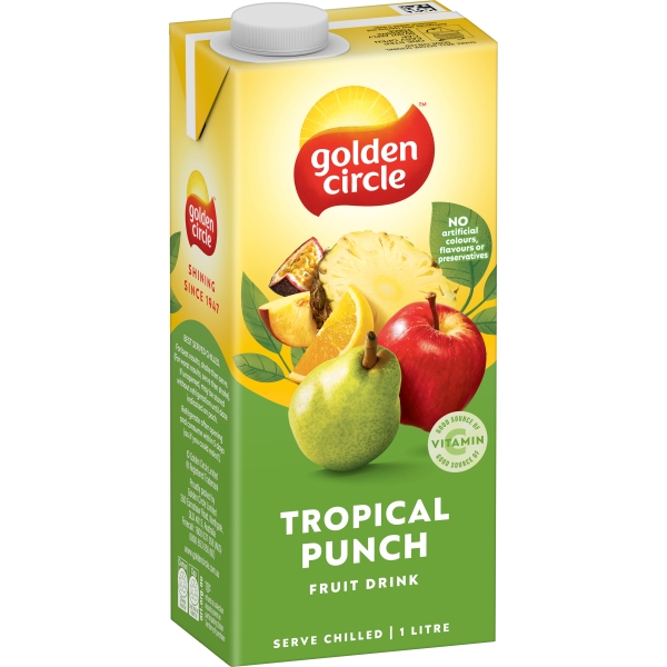 Golden Circle Tropical Punch Fruit Drink 1lt