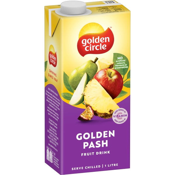 Golden Circle Golden Pash Fruit Drink 1lt