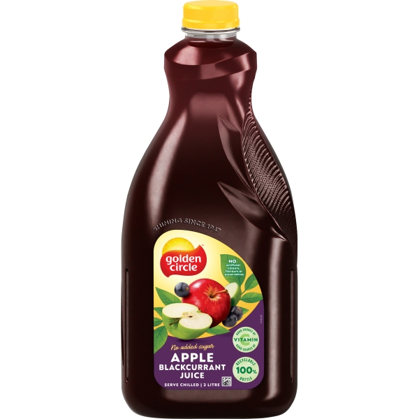 Golden Circle Apple Blackcurrant Juice 2lt