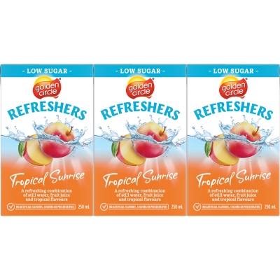 Golden Circle Refreshers Tropical Sunrise 6 x 250ml