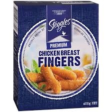 Steggles Premium Chicken Breast Fingers 400g