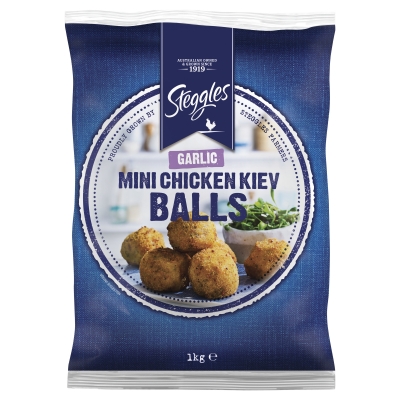 Steggles Chicken Mini Kiev Garlic Balls 1kg