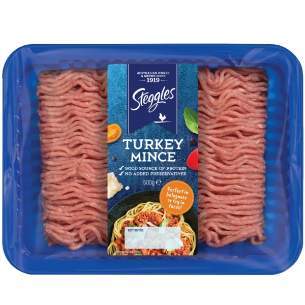 Steggles Turkey Mince 500g