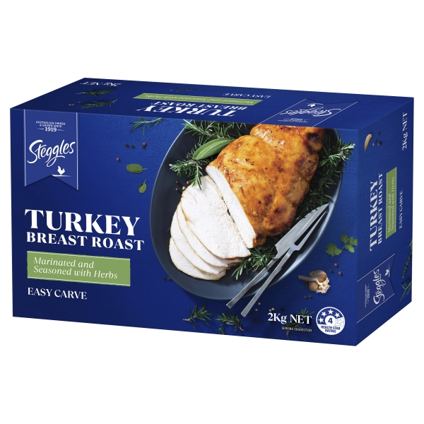 Steggles Turkey Breast Roast 2kg