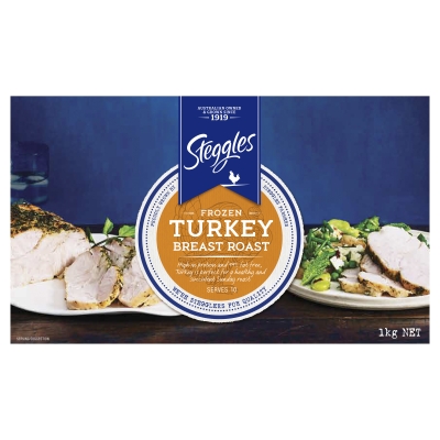 Steggles Frozen Turkey Breast Roast 1kg