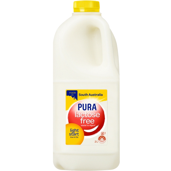 Pura Milk Light Start Lactose Free 2lt