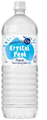 Community Co Crystal Peak Springwater 1.5lt