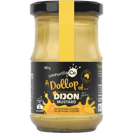 Community Co Mustard Dijon 190g