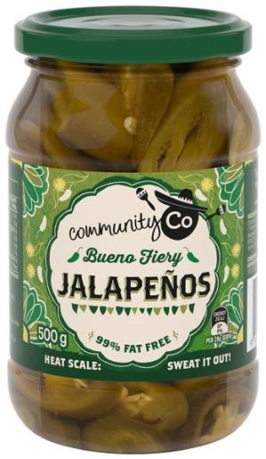 Community Co Jalapenos 500g