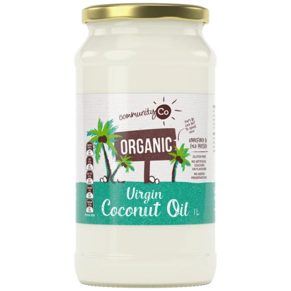 Community Co Organic Virgin Coconut Oil 1lt