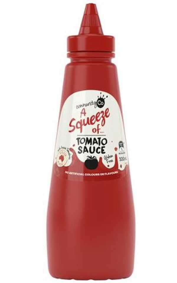 Community Co Sauce Squeeze Tomato 500ml