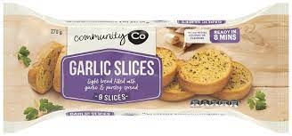 Community Co Garlic Bread 9 Slices 270g