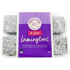 Baker's Oven Lamington Jam 6 Pack 350g