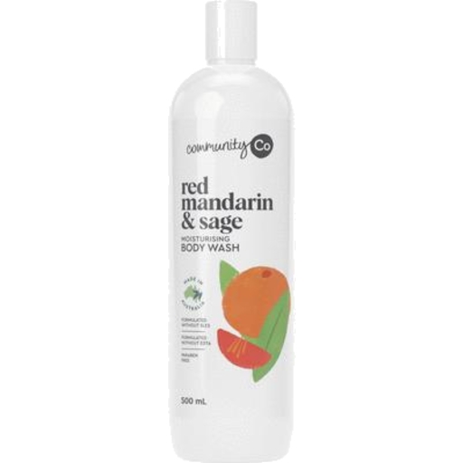 Community Co Body Wash Mandarin Sage 500ml