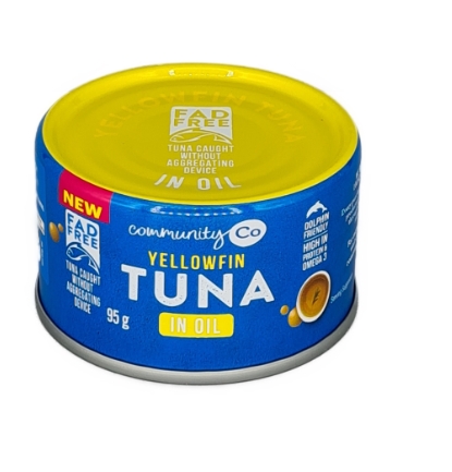 Community Co Yellowfin Tuna in Oil 95g