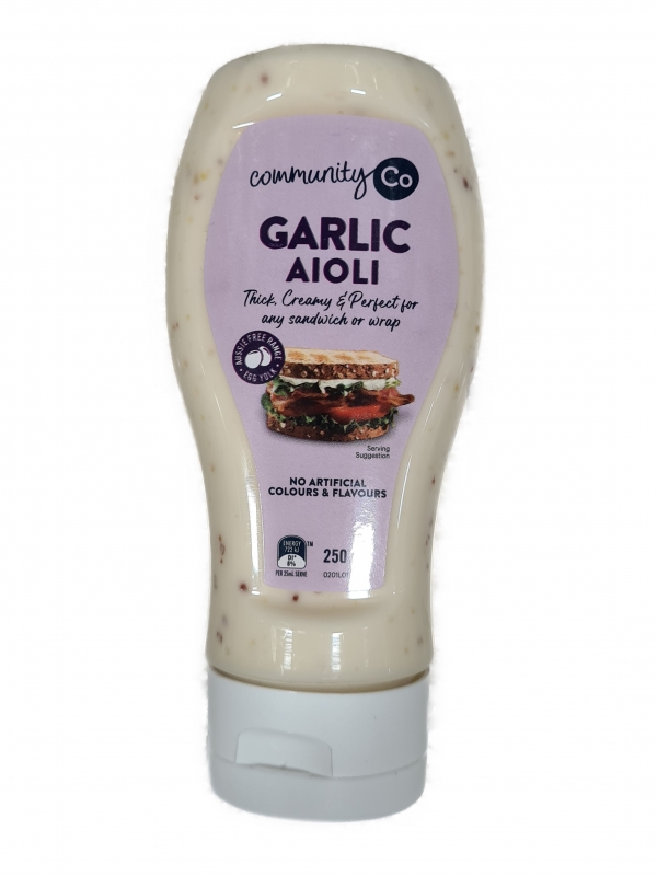 Community Co Garlic Aioli 250ml