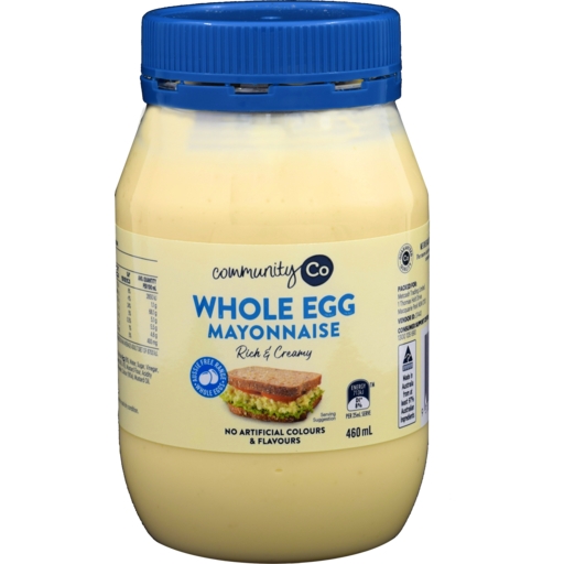 Community Co Whole Egg Mayonnaise 460ml