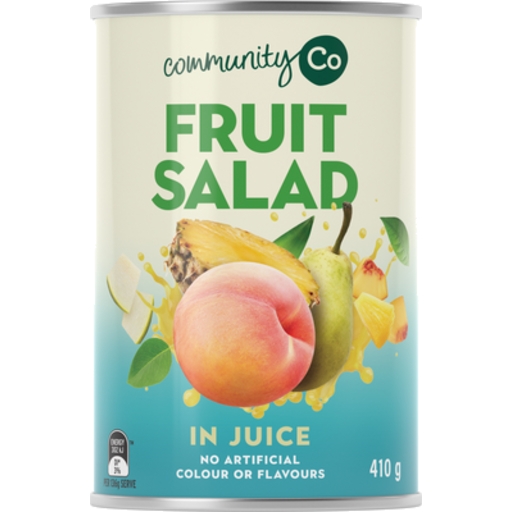 Community Co Fruit Salad In Juice 410g