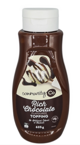 Community Co Topping Rich Chocolate 635g