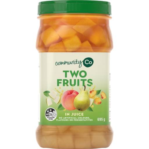 Community Co Two Fruits In Juice 695g