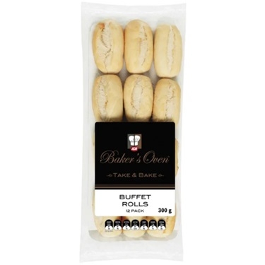 Baker's Oven Take & Bake Buffet Rolls 12 Pack