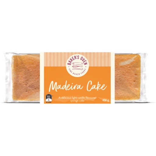 Baker's Oven Madeira Cake Plain 450g