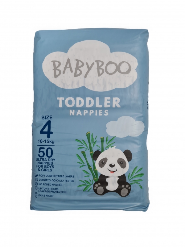 Baby Boo Nappies Toddler Size 4 50 Pack