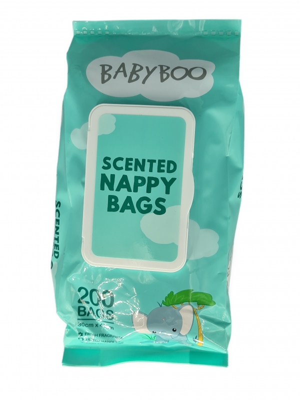 Baby Boo Scented Nappy Bags 200 Pack