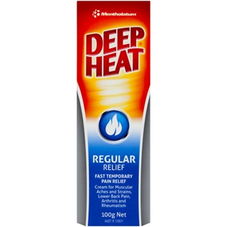 Mentholatum Deep Heat Regular Rub 100g