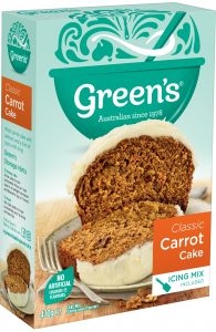 Green's Cake Mix Classic Carrot 470g