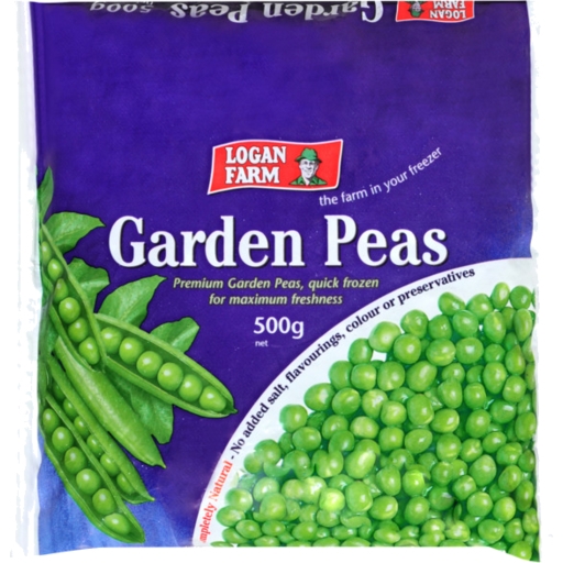 Logan Farm Garden Peas 500g