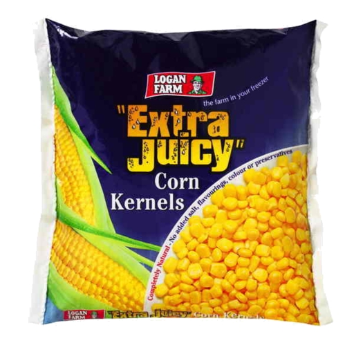 Logan Farm Extra Juicy Corn Kernels 500g