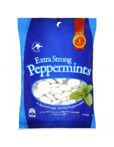 Dollar Sweets Peppermints Extra Strong 150g