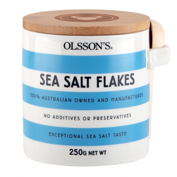 Olsson's Sea Salt Flakes Jar 250g