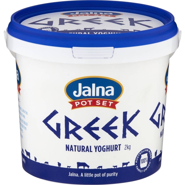 Jalna Greek Style Yoghurt 2kg