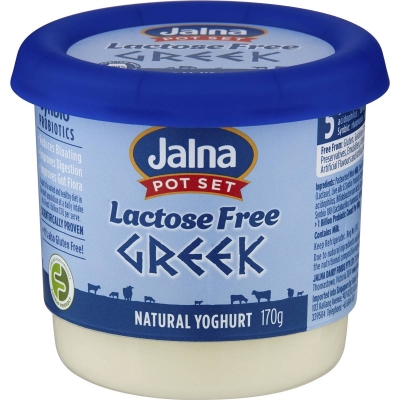 Jalna Lactose Free Greek Yoghurt 170g