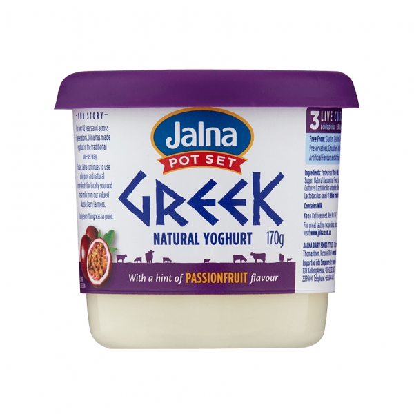 Jalna Greek Passionfruit Yoghurt 170g