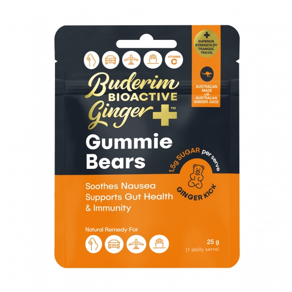 Buderim Gummie Bears Vitamin C 25g