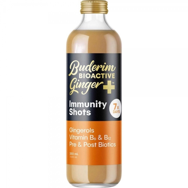 Buderim Bioactive Ginger + Immunity Shots 350ml