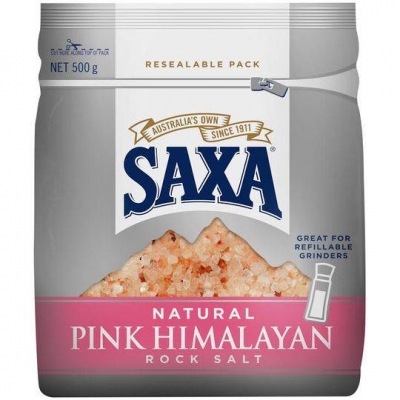 Saxa Salt Rock Pink Himalayan 500g