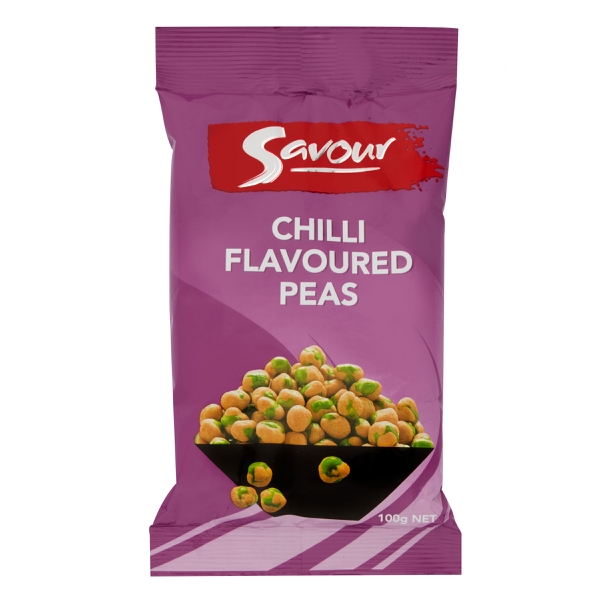 Savour Chilli Flavoured Peas 100g