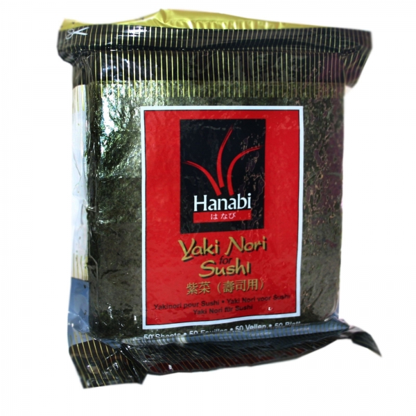 Hanabi Yaki Nori Sushi 50 Pack 125g