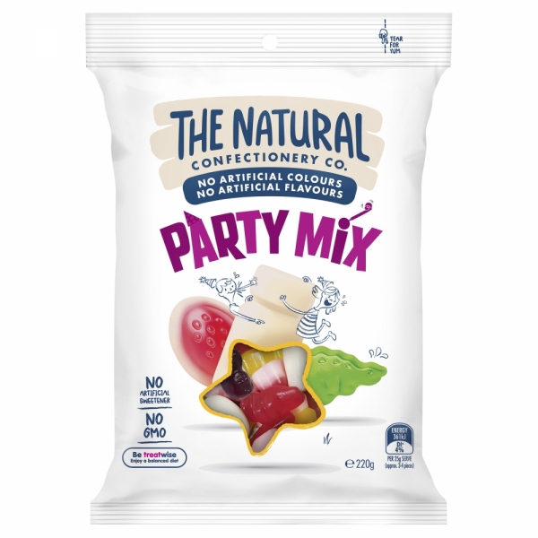 The Natural Confectionery Co Party Mix 220g