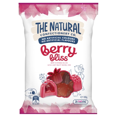 The Natural Confectionery Co Berry Bliss 180g