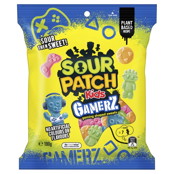 Sour Patch Kids Gamerz Lollies 190g