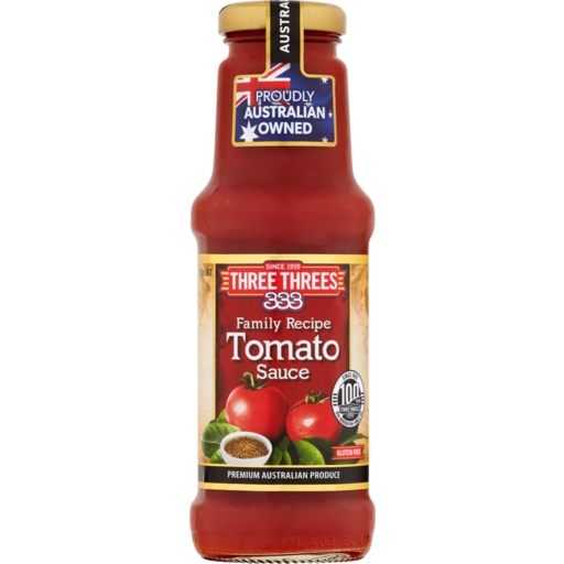 333's Family Recipe Tomato Sauce 275ml