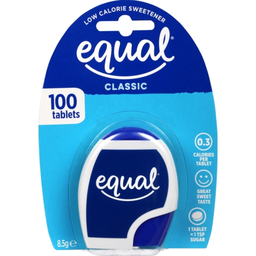 Equal Sweetener Tablets 100 Pack 8g